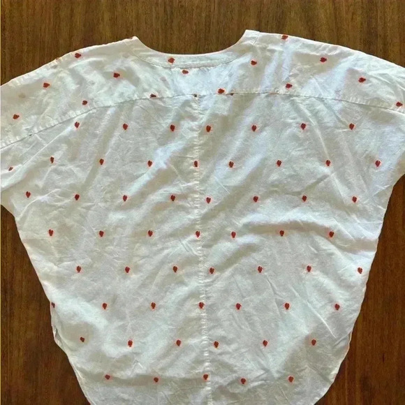 Thanksgiving Turkey Fall Ann Taylor Loft blouse size L oversized and fun wearing - Picture 2 of 10